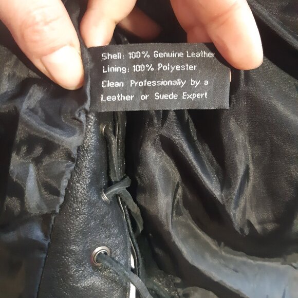 USA Leather - Men's - Genuine Black Leather Braided Trim & Side Laces - Large - Picture 7 of 16